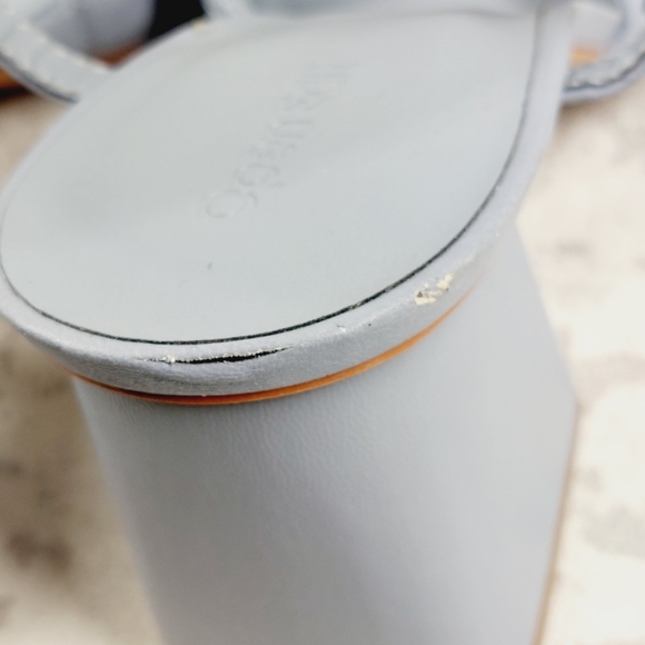 NEW Open Edit Austyn Quilted Summer Buckle Ankle Strap Sandal F570 - Picture 12 of 14